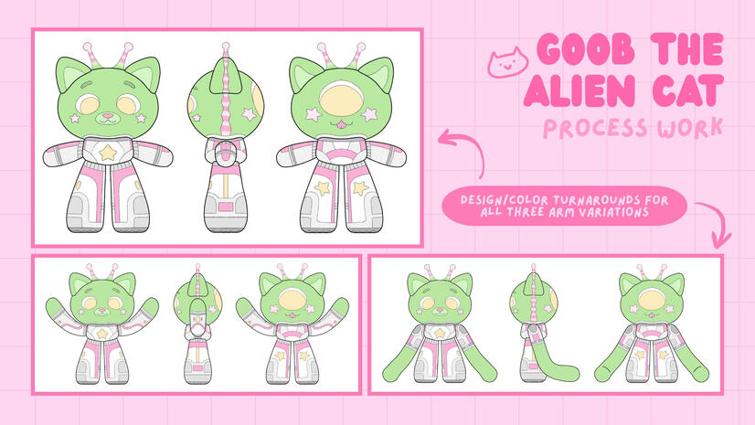 Goob the Alien Cat: Platform Toy Goob the Alien Cat: Platform Toy