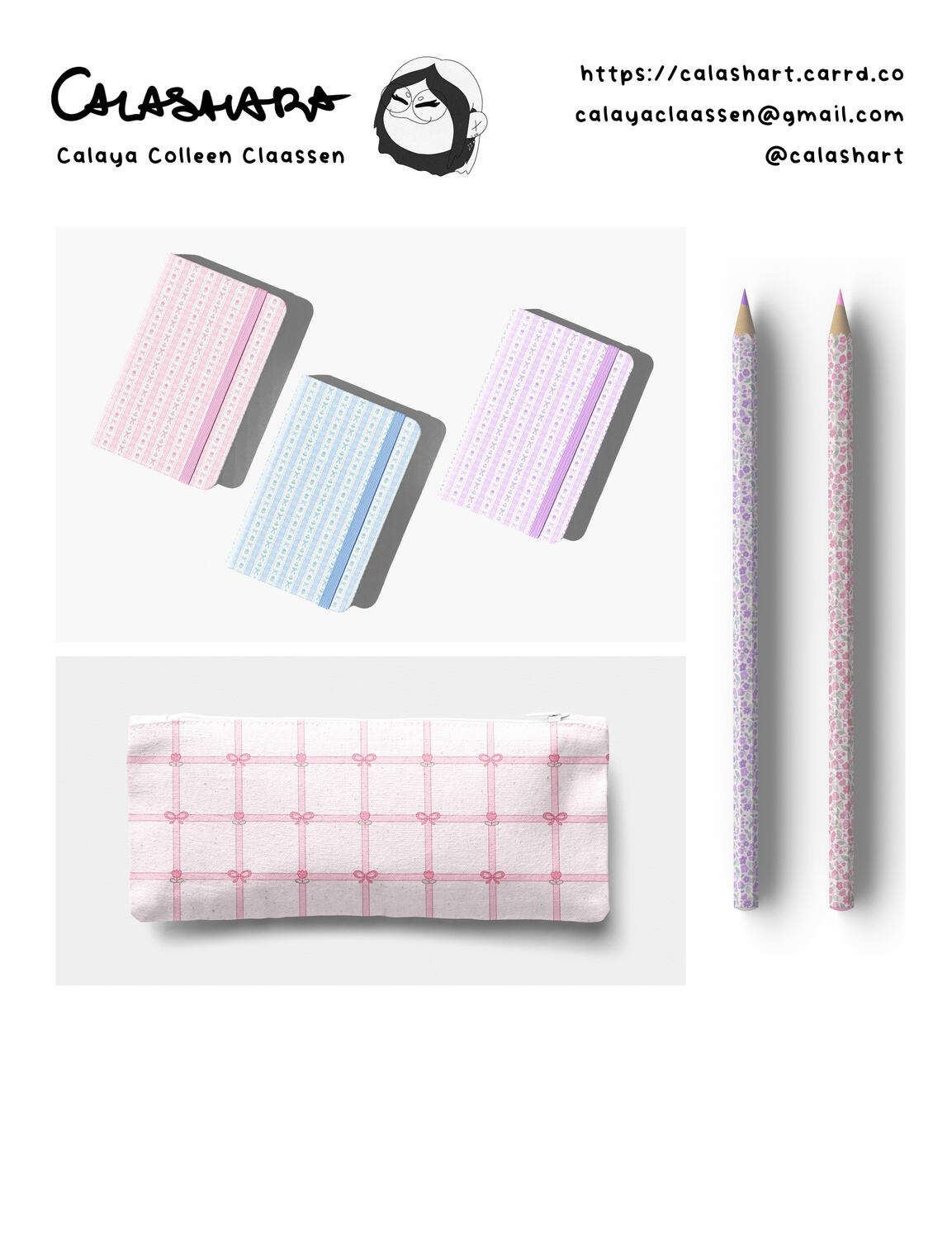 Flowers & Bunnies: Mockups Flowers & Bunnies: Mockups
