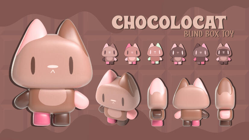 Chocolocat: Blind Box Toy Chocolocat: Blind Box Toy