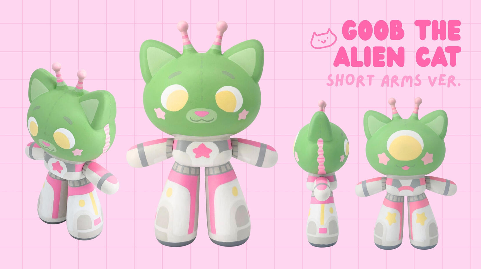 Goob the Alien Cat: Platform Toy Goob the Alien Cat: Platform Toy