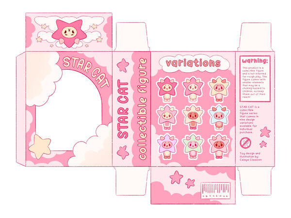 Star Cat: Packaging
