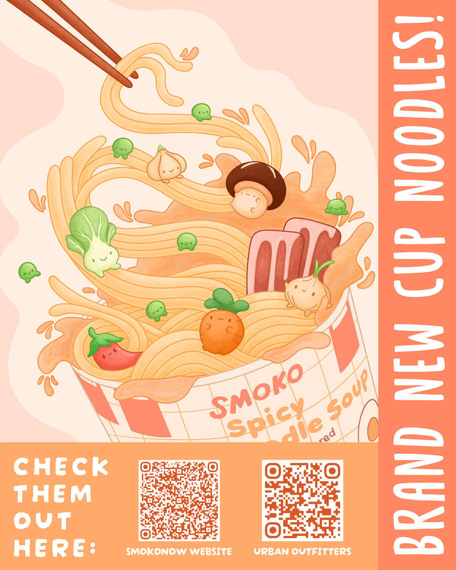 Smoko Cup Noodle Ad