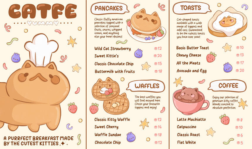 Fabulous Foods: Spot Illustration